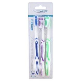Superwhite Original Brush 3: 3 spazzolini morbidi