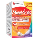 Forté Pharma MultiVit'4G Energy, 60 comprimidos efervescentes