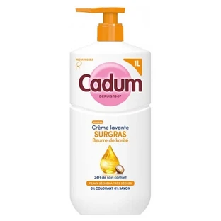 Cadum Crema detergente ultra-idratante al burro di karité 1 L