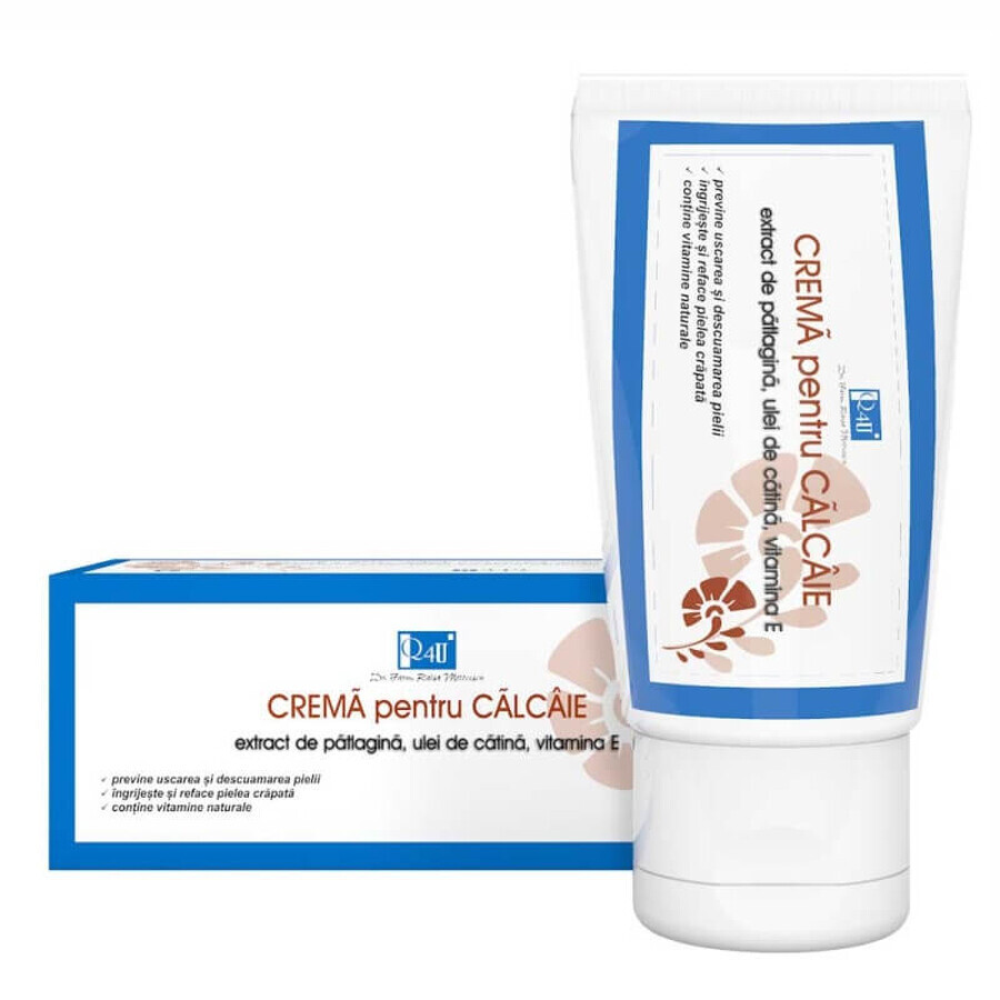 Crema per talloni Q4U, 40 ml, Tis Farmaceutic