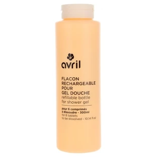 April Refillable Shower Gel Bottle, 300 ml