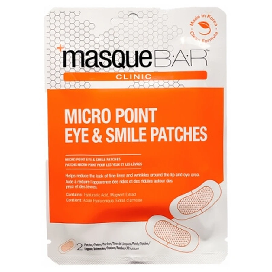 Cerotti Micro-Point B.A.R Clinic per occhi e labbra, 2 cerotti
