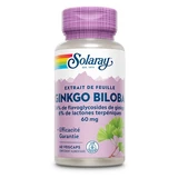Solaray Ginkgo Biloba, 60 cápsulas vegetarianas