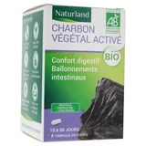Carbón vegetal activado ecológico de Naturland, 60 cápsulas vegetales