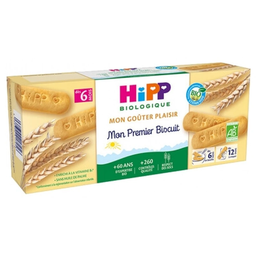 HiPP „Gustarea mea delicioasă” – Primul meu biscuit, de la 6 luni, ecologic, 180 g