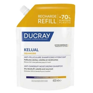 Ducray Kelual Squanorm Șampon hidratant antimătreață, rezerve de 400 ml