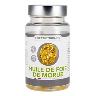 L'Herbôthicaire Cod Liver Oil, 60 Capsules