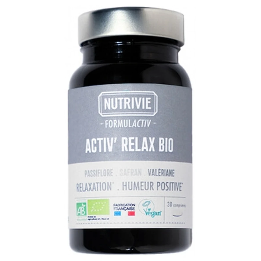 Nutrivie Activ' Relax Biologico, 30 compresse