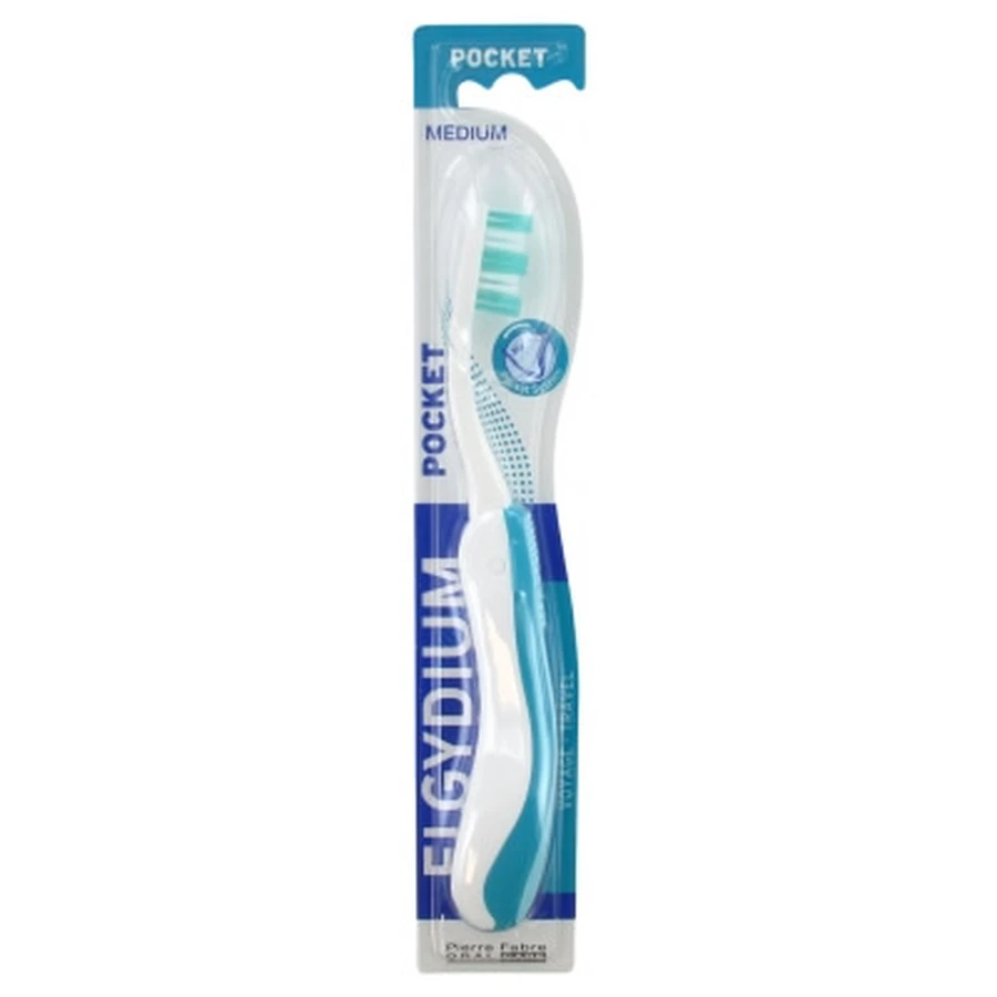 Szczoteczka do zębów Elgydium Pocket Medium: ceny i cechy