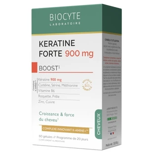 Biocyte Keratine Forte 900 mg Boost – 60 kapsułek