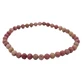 Bracciale Natura con rodonite sfaccettata quadrata