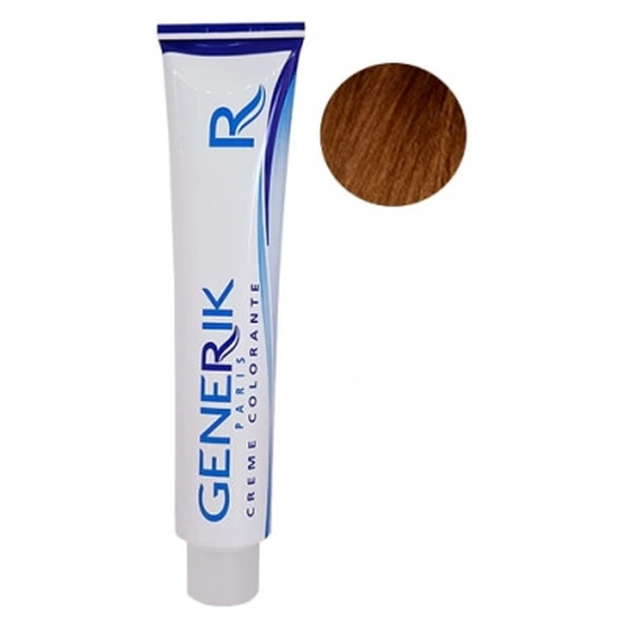 Crema colorante per capelli Generik n. 6.34 Biondo ramato dorato scuro