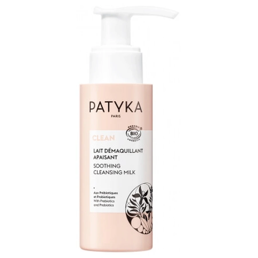 PATYKA Leche desmaquillante calmante orgánica y natural, 50 ml