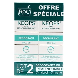 RoC Keops roll-on deodorant, 2-pack (elk 30 ml)