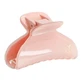 Fermaglio a coccodrillo Bachca Opaline rosa ricoperto di zucchero, taglia piccola