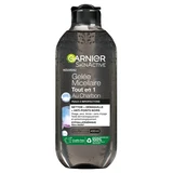 Agua micelar «todo en uno» Garnier SkinActive con carbón vegetal, 400 ml