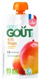 Good Goût 99,9% mango, per bambini dai 4 mesi in su, biologico, 120 g