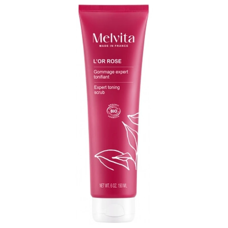 Melvita L'Or Rose Gommage Expert Tonifiant Bio 150 ml