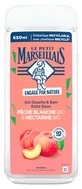 Le Petit Marseillais Gel de duș și baie extra delicat cu piersică albă și nectarină ecologică, 650 ml