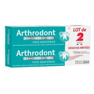 Pasta do zębów Arthrodont Intense Freshness, zestaw 2 sztuk (po 75 ml każda)