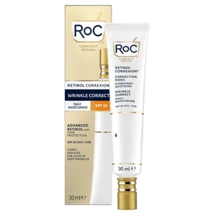 RoC Retinol Correxion Crema idratante quotidiana per la correzione delle rughe SPF 30, 30 ml