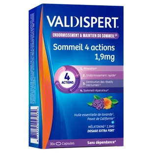 Valdispert Melatonina 1,9 mg 4-Action 30 capsule