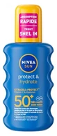 Nivea Sun Protect & Hydrate, spray solar SPF 50+, 200 ml