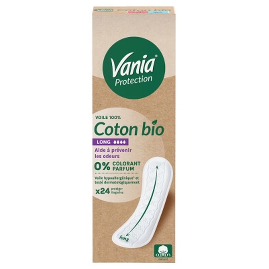 Vania Protection – Unterwäsche-Schutzhüllen aus Bio-Baumwolle, lang, Größe 24