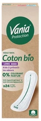 Vania Protection - Protezioni per biancheria intima in cotone biologico, modello lungo 24