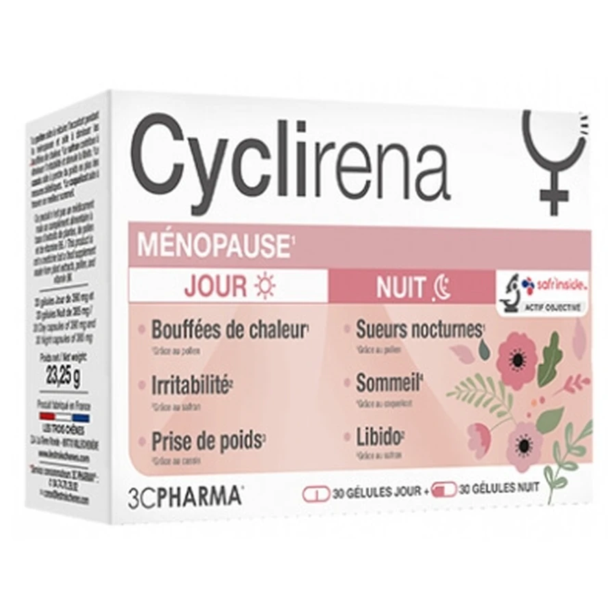 3C Pharma Cyclirena Menopauză 60 de capsule