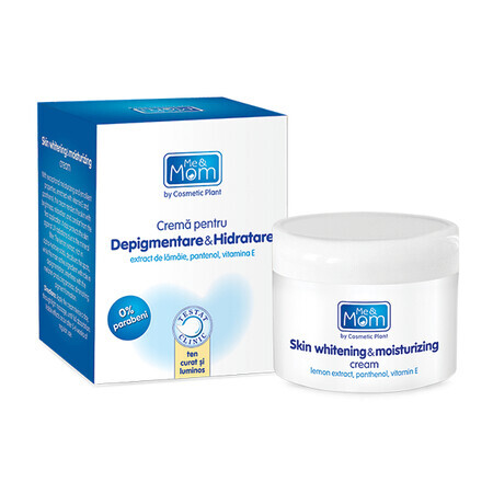 Crema despigmentante e hidratante Me and Mom, 50 ml, Cosmetic Plant