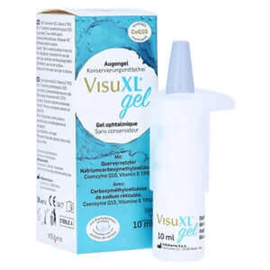 Gel pour les yeux Visuxl 3 x 10 ml