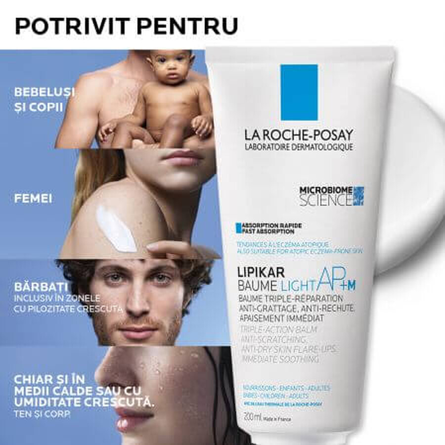 Lipikar Baume AP+M Light La Roche-Posay 200ml