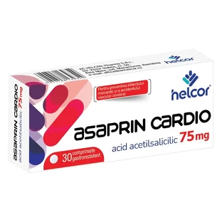ASAprin Cardio, 75 mg, 30 compresse con rivestimento enterico, Helcor
