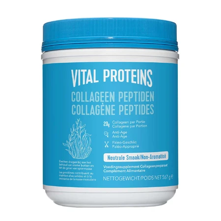 Vital Proteins Collagen Peptides, 2x567 g - polvere di peptidi di collagene senza aroma, GNC