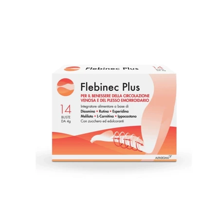 Flebinec Plus, 3 x 14 sachets de 4 g