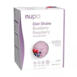 Batido dietético de arándanos y frambuesas, 12 sobres de 32 g, Nupo