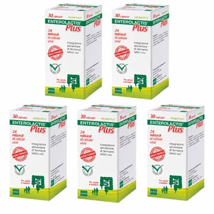 Enterolactis Plus, 5x30 capsules, Sofar