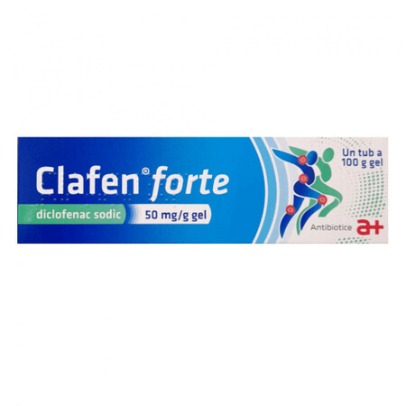 Clafen forte 50 mg/gram, 100 ml, Antibiotica SA