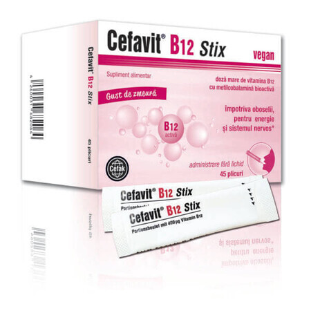 Cefavit B12 stix 45 zakjes, Cefak