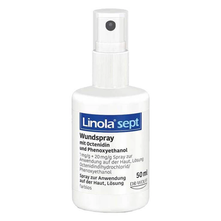 Linola sept Spray pour plaies, solution de 50 ml