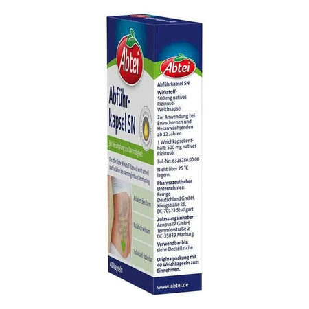 Capsule laxative Abtei SN, 40 de capsule