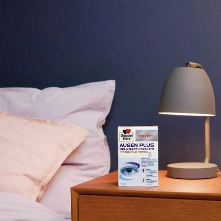 Doppelherz System Augen Plus – Vedere + Protecție, capsule, 3 x 120 capsule