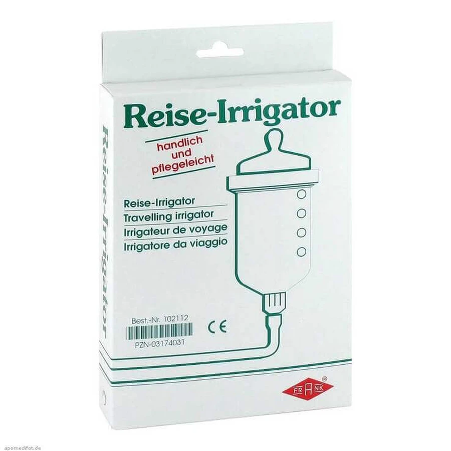 Irigator de călătorie, set complet, 1 pungă