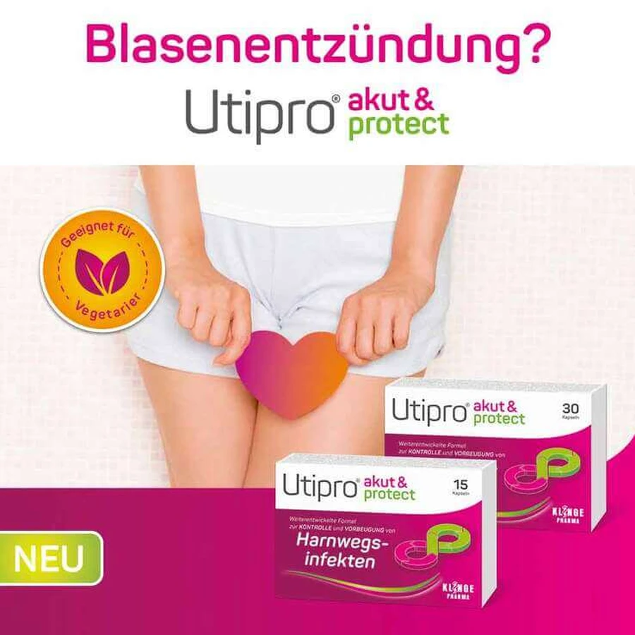 Utipro® Acute & Protect, 15 capsule rigide