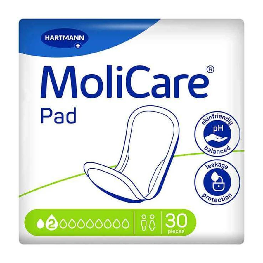 Molicare Pad 2 picături, 30 buc. n.v.