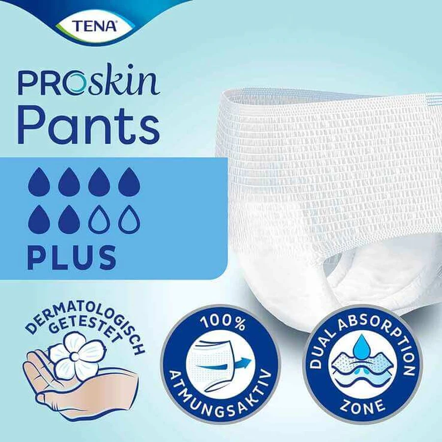 TENA Pants Plus M pentru incontinență, 4X14 buc. n.v.