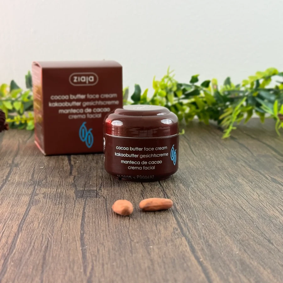 Crema facial de manteca de cacao, 50 ml, Ziaja