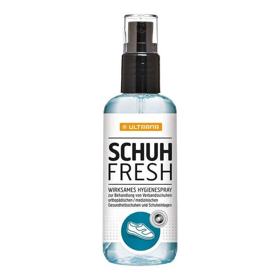 Spray higiénico para calzado Ultrana Shoe Fresh, frascos de 100 ml