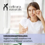 Cellcura Naturals: cápsulas veganas de zinc de alta dosis (25 mg), 120 cápsulas